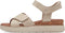 Tamaris COMFORT Essentials - Dames Sandalen - Sleehak 4,5 cm - IVORY - Maat 39