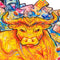 UNIDRAGON Houten Puzzel Voor Volwassenen Dier - Welvarende Stier - 298 stukjes - King Size 31x35 cm