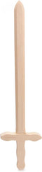Houten Speelgoed Zwaard blank hout 61 cm