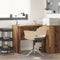 vidaXL - Bureau - Oude - Hout - 102x50x75 - cm - Geengineerd - Hout