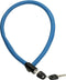 AXA Resolute 6-60 - Kabelslot voor kinderfietsen - 60 cm lang - Diameter 6 mm - Blauw