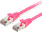Equip Patch kabel RJ45 S/FTP Cat6 (SSTP) PIMF HF Polybag 20,00 m Pink