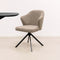 Kick Draaistoel Liz - Uniek Design - Taupe