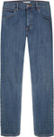Wrangler Jeans Straight Dark Stone – Voorzien Van Middelhoge Taille En Authentieke Straight Fit En