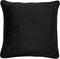 Dutch Decor LAUREN - Kussenhoes velvet Raven 45x45 cm - zwart - met rits