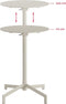 Essentials Versa Terras/statafel Verstelbaar in 2 Hoogtes Beige - 20502