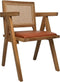 HSM Collection - Eetkamer stoel - Naturel - Tea/leder