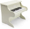 Woet® Houten Speelgoed Piano - Speelgoedinstrument - Inclusief Muziekboekje en Toonlader - Beige