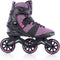 Tempish Ayroo 3x90 - Dames Skeelers - 90mm Radical PU-wielen - Zwart Roze - 39