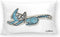 Kussenhoes Decolores Gatet Blau Multicolour 50 x 50 cm