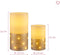 Pauleen 48120 Fairy Lights Candle wask 2 stuks Set Timer batterij wit/zilver was