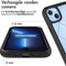 iMoshion Hoesje Geschikt voor iPhone 14 Plus Hoesje - iMoshion 360° Full Protective Case - Zwart / Transparant
