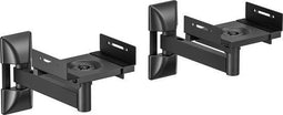 Speaker muurbeugel universeel - wandmontage - 360° draaibaar - set van 2