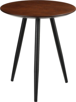 Mica Decorations Modera Bijzettafel - 40x40x45 cm - Hout - Zwart