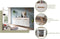 Furnilux Stockholm - Dressoir - Tijdloos ontwerp - Wit Eiken - 40x185x95cm