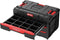 Qbrick System ONE - Drawer 3 Toolbox 2.0 - 3 lades 27 l 587 x 380 x 340 mm zwart