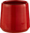 J-Line bloempot Rond - keramiek - rood - small - Ø 18 cm