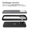 Accezz Rugged Frosted Backcover - iPhone 14 Pro Max - Schokabsorberend - Zwart