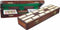 HOT Games Cribbage set - Houten ingelegd Acacia hout - Metalen pionnen - 31,5 x 10 x 5 cm