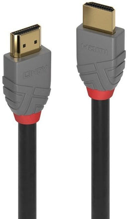 Lindy 36962 - HDMI Aansluitkabel - 4K UHD 1.00 m - Grijs Zwart