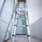 Batavia Telescopische Zoldertrap 2.30m - 2.70m Giraffe Air® - Antislip treden en automatisch vergrendelingssysteem - Aluminium