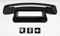 Alcatel E-pure Iconic - Dect-telefoon - Oproepblokkering Handsfree - Zwart