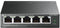 TP-Link TL-SF1005LP - Unmanaged Switch - 5x 100Mbps Ethernet - 4x PoE (802.3af) - PoE-budget 41W - Jumbo frames