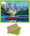 Diydash Puzzelplaat - Houten Puzzelbord 1000 stukjes - 4 Verstelstanden - Donker Bruin