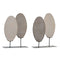 Decoratieve figuren DKD Home Decor Beige Lichtbruin Modern 27 x 8 x 35,5 cm (2 Stuks)