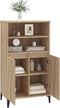vidaXL - Hoge - kast - 60x36x110 - cm - bewerkt - hout - sonoma - eikenkleurig