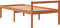 vidaXL - Seniorenbed - massief - grenenhout - wasbruin - 90x200 - cm