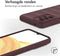 imoshion Hoesje - Geschikt voor Samsung Galaxy A33 - EasyGrip Backcover - Aubergine
