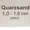vidaXL - Filterzand - 25 - kg - 1,0-1,6 - mm