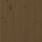 vidaXL - Bedframe - massief - grenenhout - honingbruin - 90x200 - cm