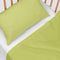 Happy Friday Sheet set 2 pieces Basic 120x180 cm (Cot bed) Green