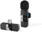 BOYA BY-V10 (V2.0) - Microfoon met bevestigingsclip - Draadloos 20 - 16000 Hz - Zwart