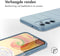 iMoshion Hoesje Geschikt voor Samsung Galaxy A14 (5G) / A14 (4G) Hoesje Siliconen - iMoshion EasyGrip Backcover - Lichtblauw
