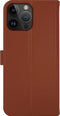 Valenta iPhone 15 - Book Case - Handgemaakt leer - Bruin