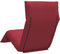vidaXL - Ligstoel - inklapbaar - 175x54x8,5 - cm - oxford - stof - wijnrood