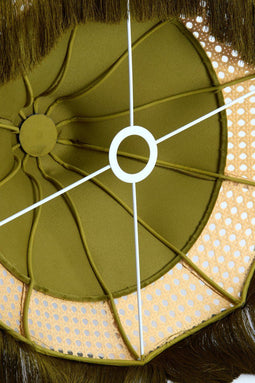 Light & Living - kap - Mizia - groen - textiel - Ø 35cm - E27 - 3906676