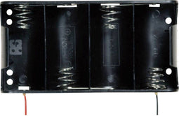 Takachi SN 1-4 Batterijhouder 4 D (mono) Kabel (l x b x h) 137.4 x 71.6 x 28.5 mm