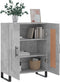 vidaXL - Dressoir - 69,5x34x90 - cm - bewerkt - hout - betongrijs