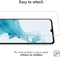 iMoshion Screenprotector Geschikt voor Samsung Galaxy A23 (5G) Tempered Glass - iMoshion Screenprotector Gehard Glas