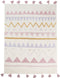 ZAYSAN - Kindervloerkleed - Beige/Roze - 140 x 200 cm - Katoen