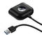Baseus Square round - USB Hub 4-in-1 - 3x USB 2.0 en 1x USB 3.0 - Zwart