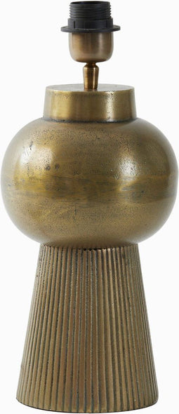 Light & Living Tafellamp Shaka - Goud - Ø18cm - Woonkamer - Slaapkamer