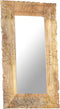vidaXL - Spiegel - 80x50 - cm - massief - mangohout