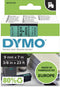 DYMO D1 - Labeltape - Zwart op Groen 9 mm x 7 m - zelfklevende etiketten voor LabelManager (1 stuk)