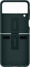 Samsung Galaxy Z Flip3 5G - Siliconen Hoesje met Ring - Groen
