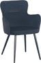 Pole to Pole - Wing Stoel - Velvet - Zwart